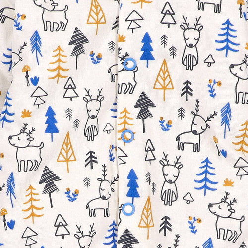 Jelonki Pajacyk z bawełny organicznej Nini druk