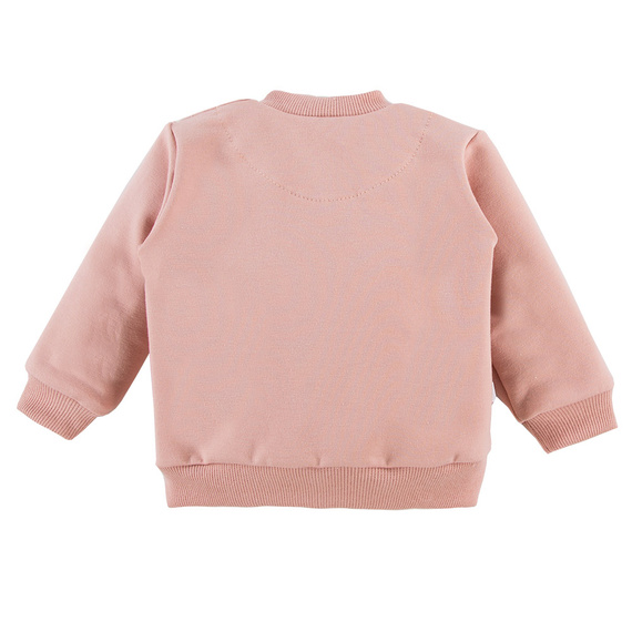 Daisy Bluza dresowa rozpinana Eevi- jasny róż