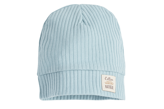4234T "Natural Harmony" Czapeczka niemowlęca Makoma turkusowy