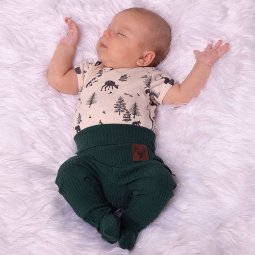 199094 Bambi Kopertowe Body z krótkim rękawem Nicol