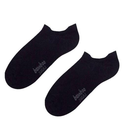 Art.094 Stopki męskie bambusowe Steven - czarne