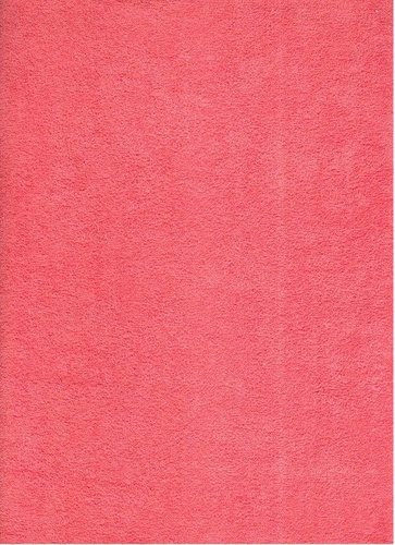 Prześcieradło frotte z gumką KARO - malina