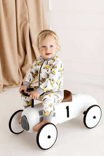 11250T1 "Taxi 1" Dres niemowlęcy Makoma szary