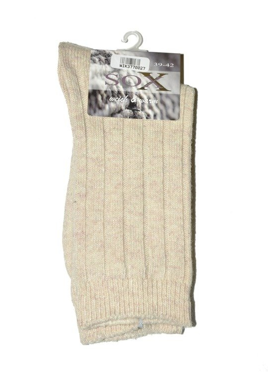 37700 Skarpety Sox Weich & Warm  Wik czarny