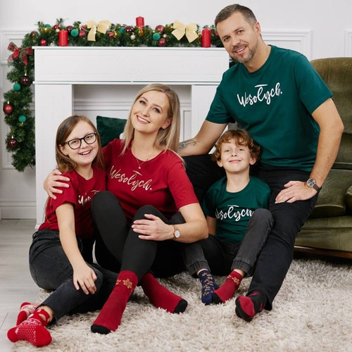 OTS1300-601 Bluzka dziecięca świąteczna Moraj - zielony