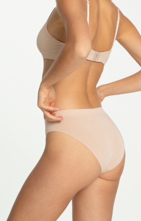 Figi Bamboo Classic Julimex beżowe – bambusowe majtki damskie