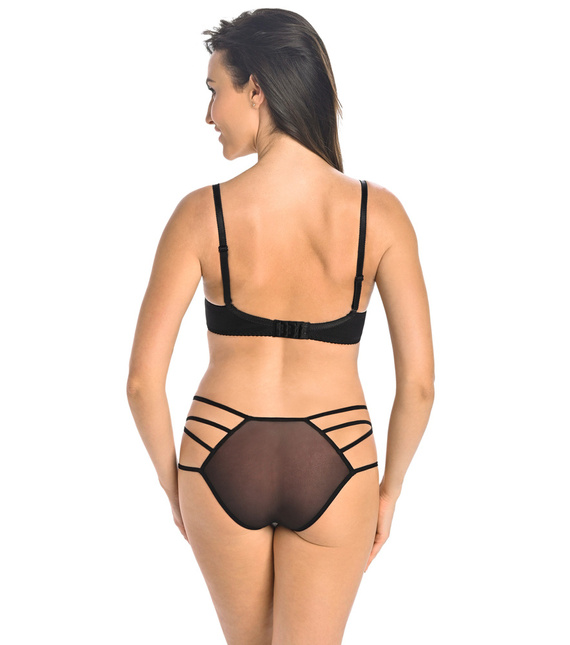 3143 Kathy Figi damskie z paseczkami Teyli - czarny