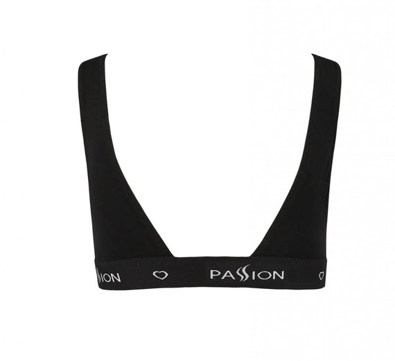 PS015 Top Biustonosz miękki Passion czarny