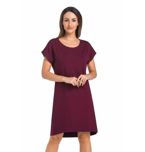 2810 Luzi koszula nocna, krótki rękaw Teyli - fioletowa