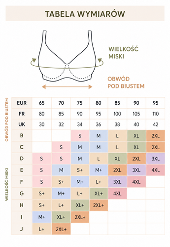 Biustonosz Silvia L070 Mefemi bez fiszbin bezszwowy modelujący second skin-beżowy