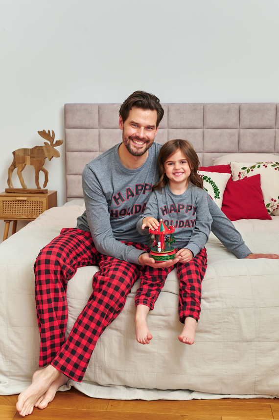 7345 Piżama dziecięca Dark Grey Doctor Nap – 100% bawełna