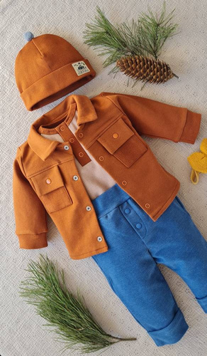 2817C Jack Bluza dresowa Marija - brązowy