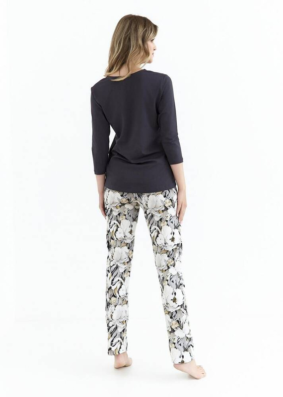 416 Piżama damska Cana - grafitowy 