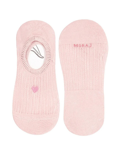 CDB200-141 Baleriny Moraj Damskie – Wygodne Baleriny z Silikonem na Pięcie i Płaskimi Szwami