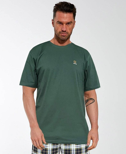 326/182 Nature II Piżama męska Cornette zielony