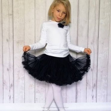 Ballerina Spódniczka tiulowa Bambarillo granatowy