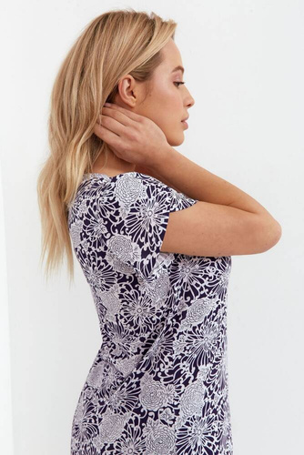 241 Piżama damska Cana -granatowy