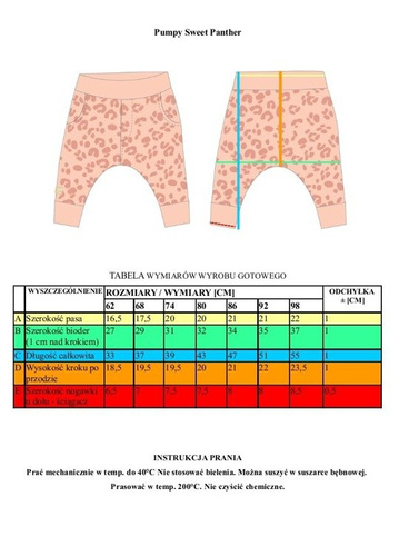 Pumpy niemowlęce "Happy Llama" Pinokio - czerwony