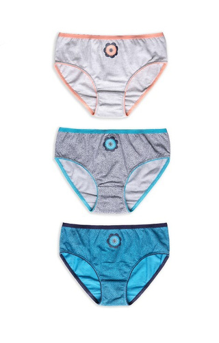 G-584 BI A'3 Figi dziewczęce Lama mix kolor