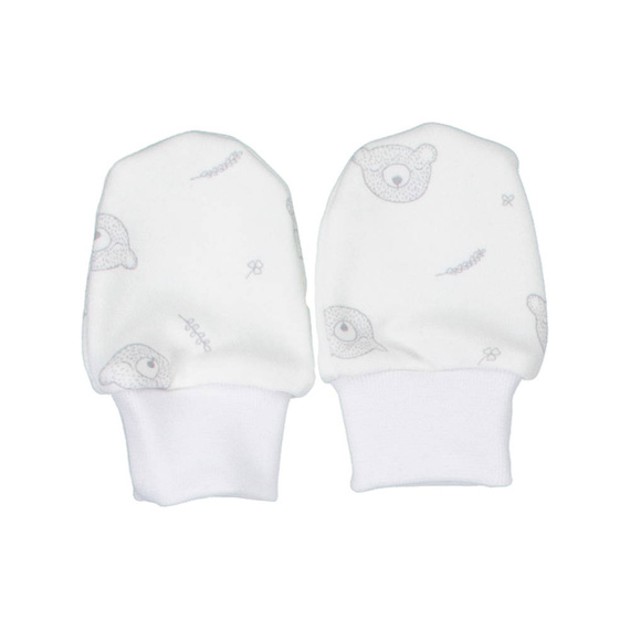 Miś łapki niedrapki rękawiczki Martex szary