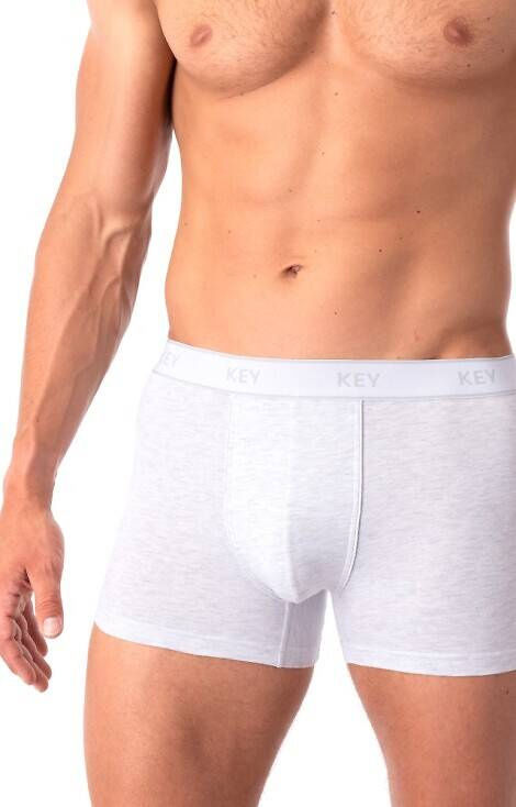 MXH 222 Bokserki męskie Key - jasny szary