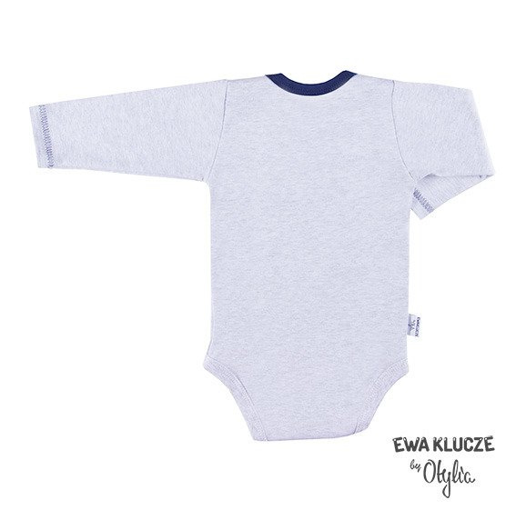 Body niemowlęce "LITTLE CHAMPION" dla chłopca Ewa Klucze melanż