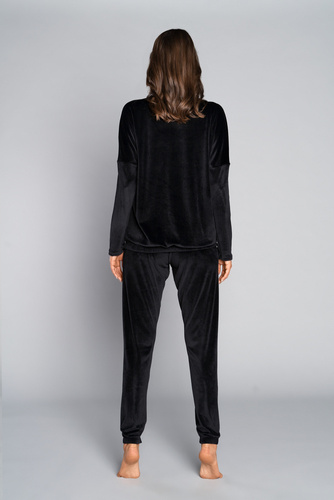 Juga Komplet Damski dł. rękaw, dł. spodnie Italian Fashion czarny 