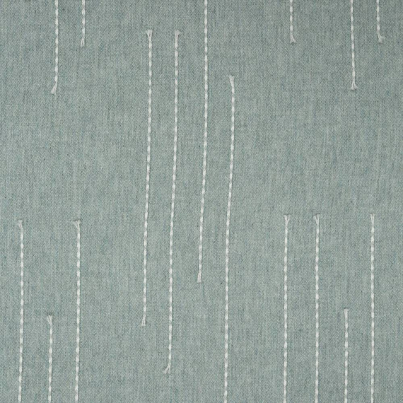 Montenegro 8 pościel z ozdobnymi przeszyciami Eurofirany jasnozielony