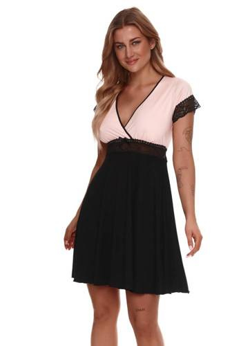 342 Koszulka nocna Lupoline- czarna