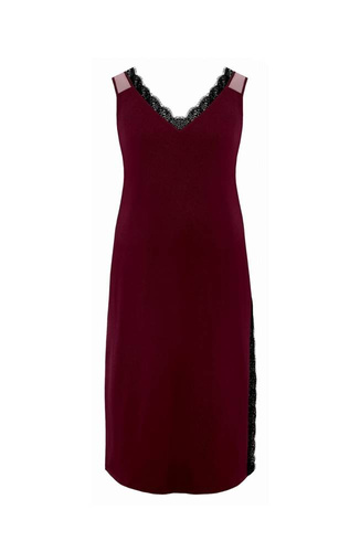 Zafira By Night Koszulka Nocna NIPPLEX- burgund