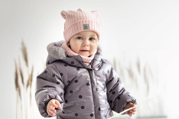 Winter Kombinezon zimowy bez stópek Pinokio - grafit