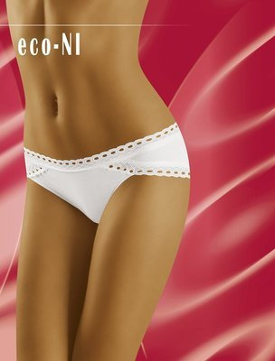 Eco-Ni Figi Damskie Wol-Bar biały