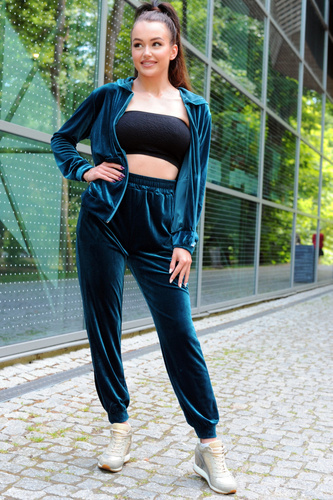 Klindey Turquoise Dresowy komplet damski Merribel