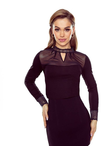 Krystiana Bluzka damska Eldar - czarny