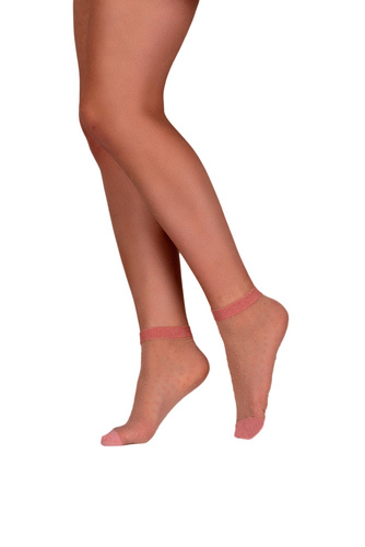 Almonnd 20 DEN Skarpetki w kropeczki LivCo Corsetti Fashion