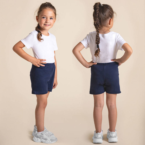 169499 Komplet bluzka kr. rękaw + spodenki Nicol