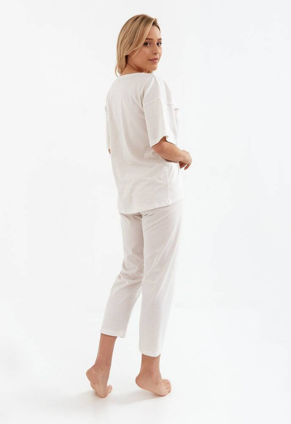 233 Piżama damska Cana -beżowy