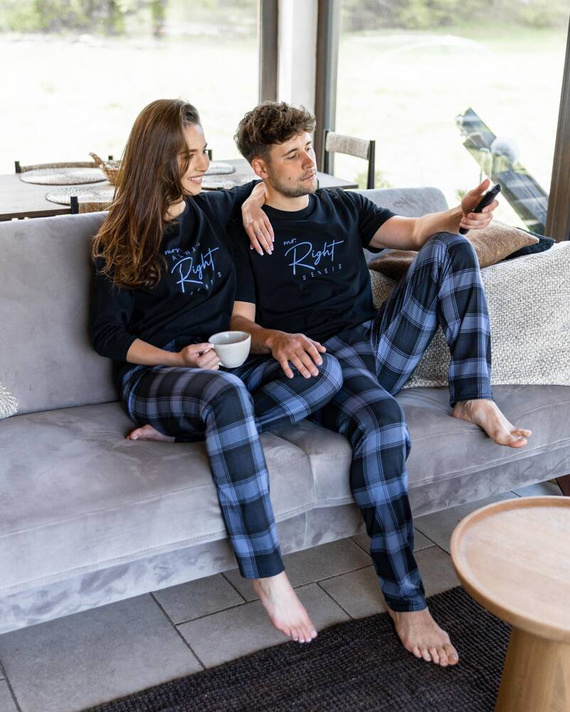 Sensis Victor Piżama męska - czarny 