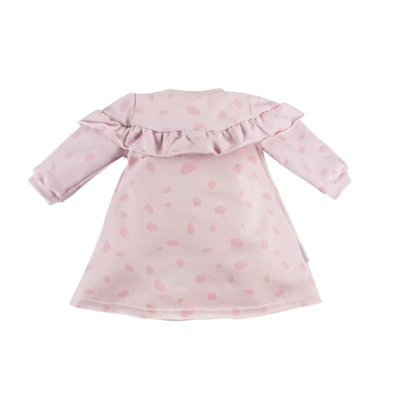 UNIQUE Sukienka dresowa Ewa Klucze - róż 