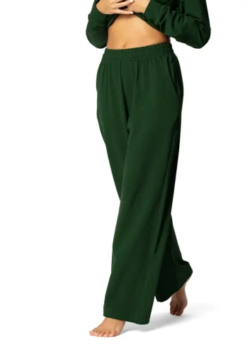 DK-K-B8 Spodnie dresowe Dkaren - zielone