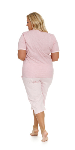 5158 Piżama Damska Plus Size Doctor Nap - spots