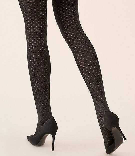 312 Wawes Rajstopy Gabriella - nero