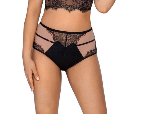 2008 Miękki Biustonosz Long Ava czarny