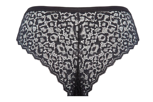 Dion bokserki damskie Unikat czarny