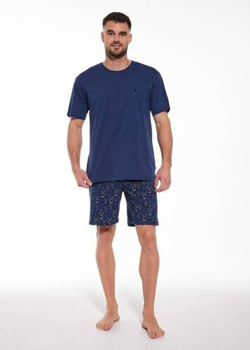 326/254 Bunny Piżama męska Cornette - jeans