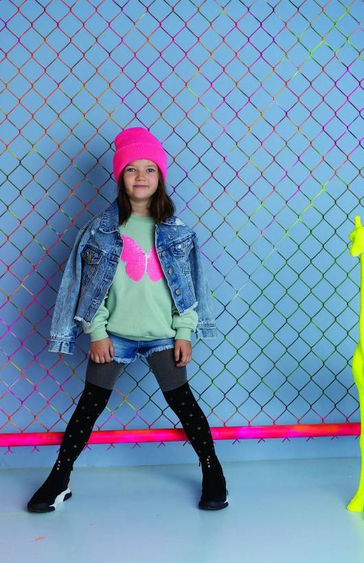 DR2118 Be a star Rajstopy Dziewczęce 50 denKnittex - nero