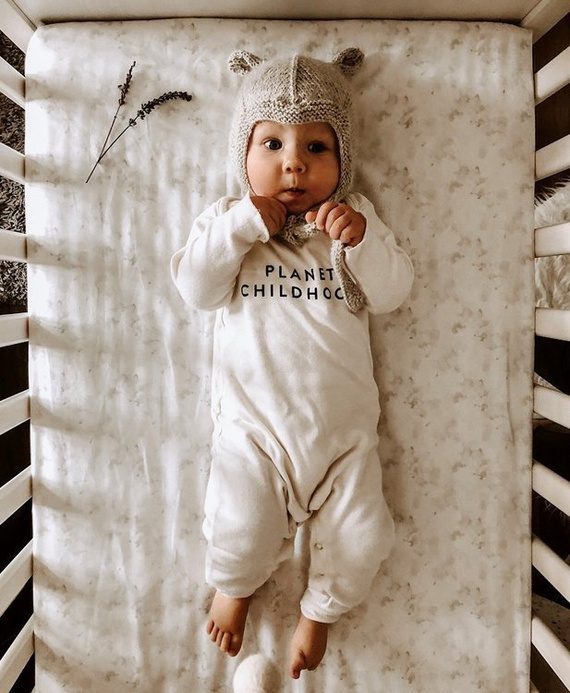 Prześcieradło z gumką Vintage Flowers- Makaszka 