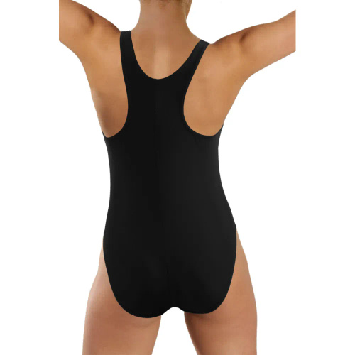 BW 729 Strój kąpielowy jednoczęściowy Sesto Senso czarny 