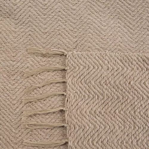 Milo Koc narzuta z frędzlami Eurofirany beżowy 