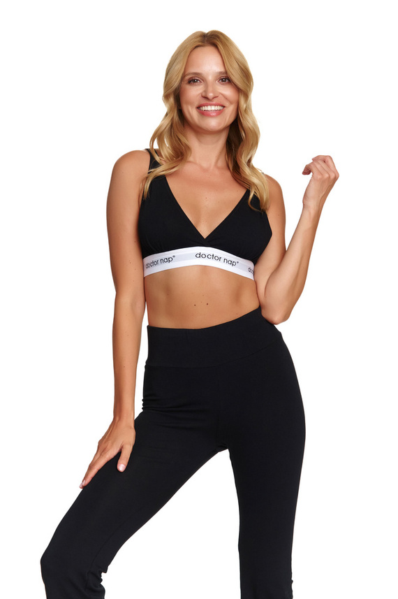 4160 biustonosz ciążowy i do karmienia Doctor Nap - black